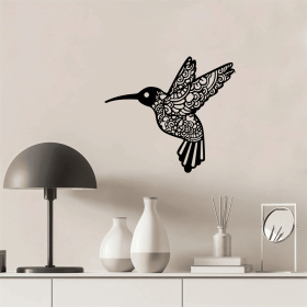 CIFbuy Vintage Hummingbird iron Wall Art Garden Patio Living Room Wall Decor Indoor Outdoor (TikTok, temu pick-up service)