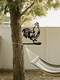 CIFbuy Vintage Farmhouse Style Outdoor iron Garden Decor Art Wall Sign(TikTok, temu pick-up service)