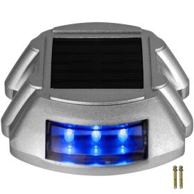 Driveway Lights 24-Pack, Solar Driveway Lights with Switch Button, Solar Deck Lights Waterproof